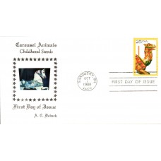 #2392 Carousel Camel Doback FDC