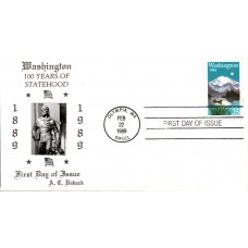 #2404 Washington Statehood Doback FDC