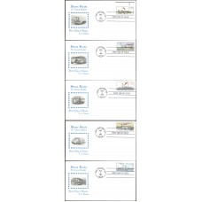 #2405-09 Steamboats Doback FDC Set