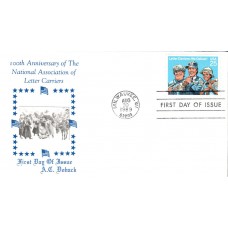 #2420 Letter Carriers Doback FDC