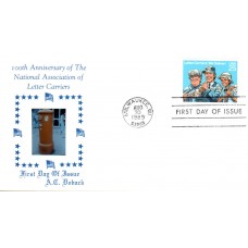 #2420 Letter Carriers Doback FDC