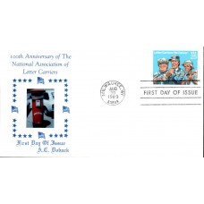 #2420 Letter Carriers Doback FDC