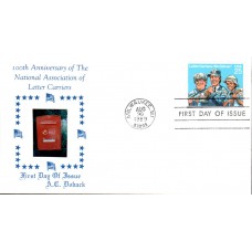 #2420 Letter Carriers Doback FDC