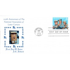 #2420 Letter Carriers Doback FDC