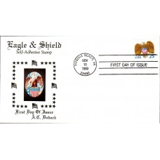 #2431 Eagle and Shield Doback FDC