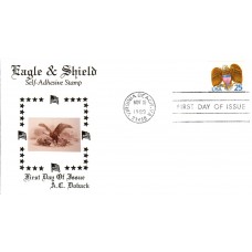 #2431 Eagle and Shield Doback FDC