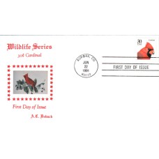 #2480 Cardinal Doback FDC