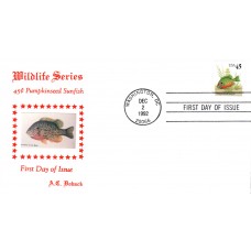 #2481 Pumpkinseed Sunfish Doback FDC