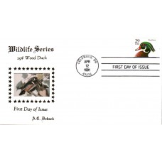 #2484 Wood Duck Doback FDC