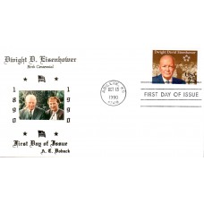 #2513 Dwight D. Eisenhower Doback FDC