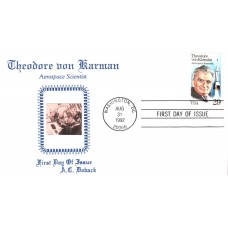 #2699 Theodore von Karman Doback FDC