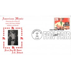 #2723 Hank Williams Doback FDC