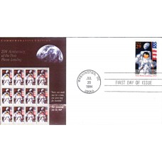 #2841 First Moon Landing Doback FDC