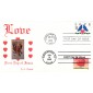 #4270 Love - Heart Dual Doback FDC