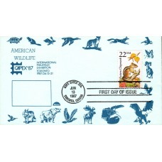 #2297 Eastern Chipmunk Dome FDC