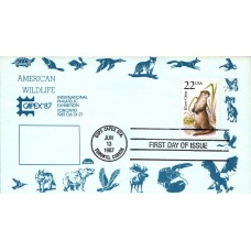 #2314 River Otter Dome FDC