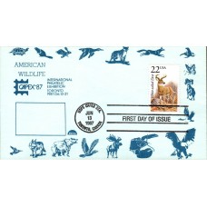 #2317 White-tailed Deer Dome FDC