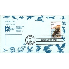 #2329 CA Sea Lion Dome FDC