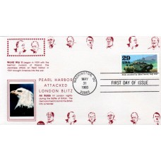 #2765c Sicily Attacked Dome FDC