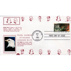 #2765d Ploesti Bombed Dome FDC