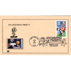 #3204 Sylvester and Tweety Dome FDC