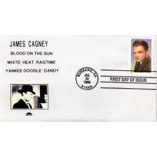 #3329 James Cagney Dome FDC