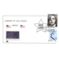 #3943 Greta Garbo Joint Dome FDC