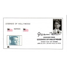 #4526 Gregory Peck Dome FDC