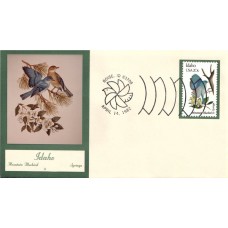 #1964 Idaho Birds - Flowers Double A FDC