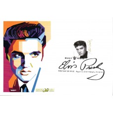 #5009 Elvis Presley Dragon Cards FDC