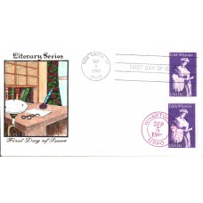 #1832 Edith Wharton Dual DRC FDC