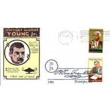 #1875 Whitney M. Young Jr. Dual DRC FDC