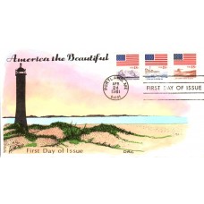 #1890//93 American the Beautiful DRC FDC