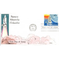 #1917 Space Achievements DRC FDC