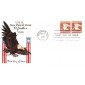 #1947 C - Eagle Line Pair DRC FDC