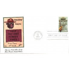 #2096 Smokey the Bear DRC FDC