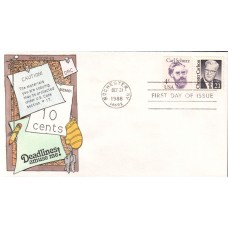 #2180 Chester Carlson DRC FDC