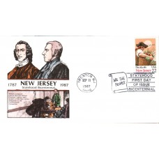 #2338 New Jersey Statehood DRC FDC