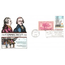 #2340 Connecticut Statehood Combo DRC FDC