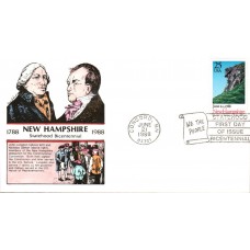 #2344 New Hampshire Statehood DRC FDC