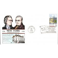 #2346 New York Statehood DRC FDC