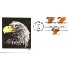 #2595-97 Eagle and Shield DRC FDC