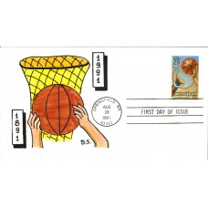 #2560 Basketball Centennial DS FDC