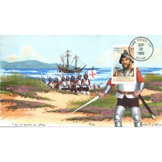 #2704 Juan Rodriguez Cabrillo D'Spain FDC