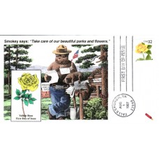 #3054 Yellow Rose Dynamite FDC