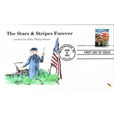 #3153 Stars and Stripes Dynamite FDC