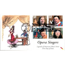 #3154-57 Opera Singers Dynamite FDC