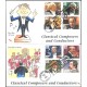 #3158-65 Conductors and Composers Dynamite FDC Set