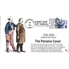 #3183f Panama Canal Dynamite FDC