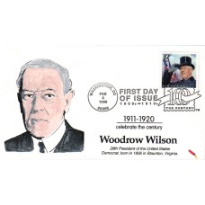 #3183k Woodrow Wilson Dynamite FDC